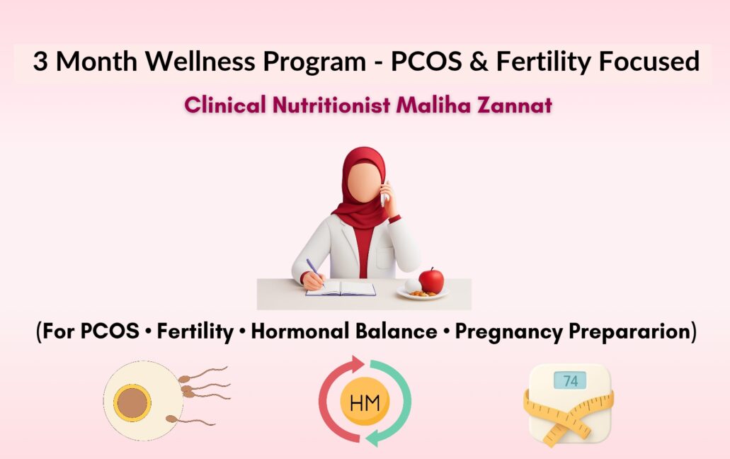 3 Months Wellness Program (PCOS & Fertility Focused)